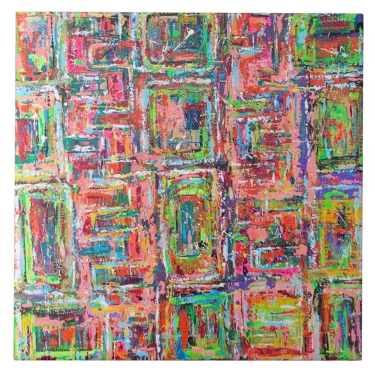 Pandora's Box 6 x 6 Keramische Tegel Tegeltje (Voorkant)