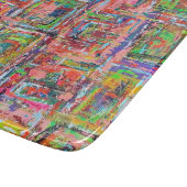 Pandora's Box 6 x 7 Deco glazen snijplank (Hoek)