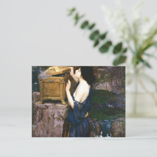Pandora's Box - John William Waterhouse Briefkaart (Staand voorkant)