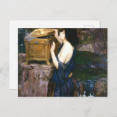 Pandora's Box - John William Waterhouse Briefkaart (Voorkant / Achterkant)