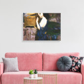 Pandora's Box - John William Waterhouse Canvas Afdruk (Insitu (Woonkamer))