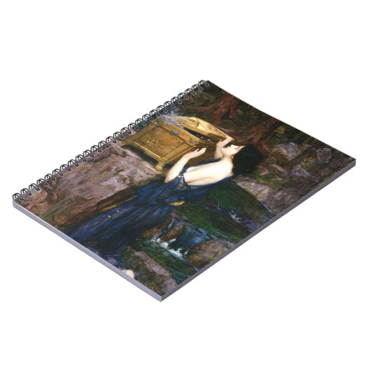 Pandora's Box - John William Waterhouse Notitieboek (Linkerzijde)