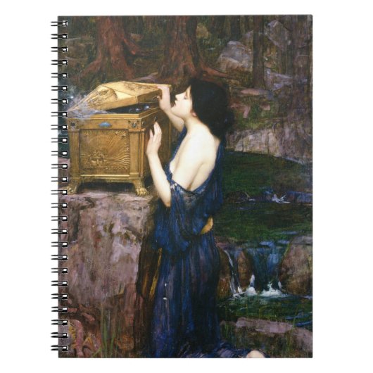Pandora's Box - John William Waterhouse Notitieboek (Voorkant)