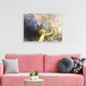 Pandora's Box van Arthur Rackham Canvas Afdruk (Insitu (Woonkamer))