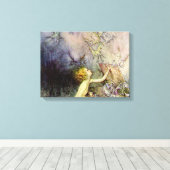 Pandora's Box van Arthur Rackham Canvas Afdruk (Insitu (Houten vloer))