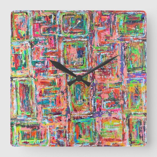 Pandora's Box Wandklok (Voorkant)