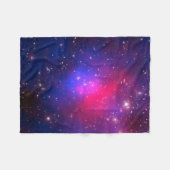 Pandora's Cluster Galaxies Pink Blue Space NASA Fleece Deken (Voorkant (Horizontaal))