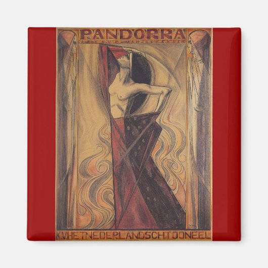 PANDORRA "Arthur Van Schendel" 1919 Magneet (Voorkant)