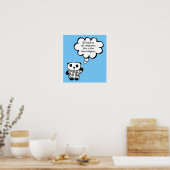 Pandy de Panda Boeddhistische Wees Vriendelijk Cit Poster (Keuken)