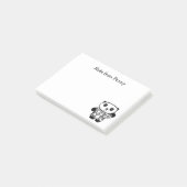 Pandy de Panda Post-it® Notes (Schuin)