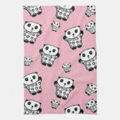 Pandy de Panda Stippen Theedoek (Verticaal)