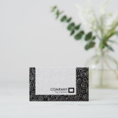 Paneel - Abstract 181112 - Exotisch metaal Visitekaartje (Staand voorkant)