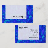 Paneel - blauw visitekaartje (Voorkant / Achterkant)