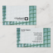 Paneel - Glazen muur Visitekaartje (Voorkant / Achterkant)