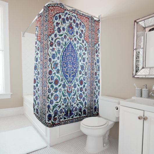 paneel iznik douchegordijn (In situ)