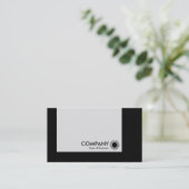 Paneel - Kleuren - Art Deco - zwart Visitekaartje (Staand voorkant)