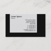 Paneel - Kleuren - Art Deco - zwart Visitekaartje (Achterkant)