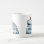 Paneel kloppende auto workshop koffiemok (Center)