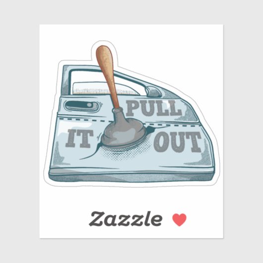 Paneel kloppende auto workshop sticker (Vel)