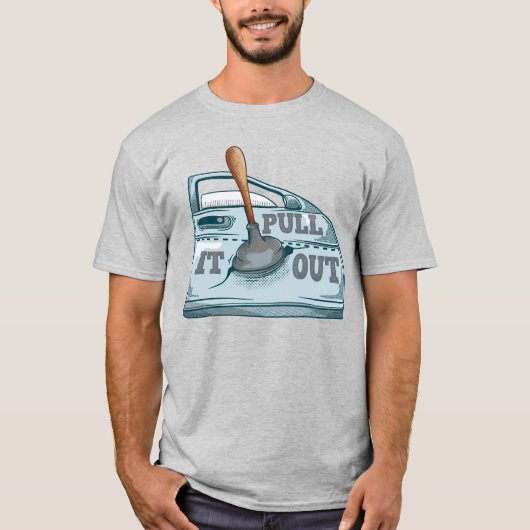 Paneel kloppende auto workshop t-shirt (Voorkant)
