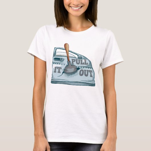 Paneel kloppende auto workshop t-shirt (Voorkant)