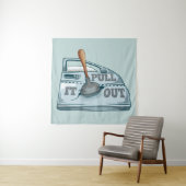 Paneel kloppende auto workshop wandkleed (In situ)