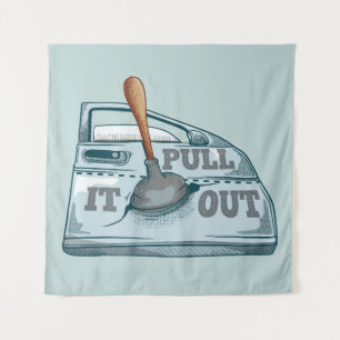 Paneel kloppende auto workshop wandkleed