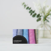 Paneel met halve cirkel (stippen) - Regels van kat Visitekaartje (Staand voorkant)