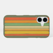 Paneel met Verticale Strepen iPhone 16 Hoesje (Achterkant horizontaal)