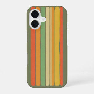 Paneel met Verticale Strepen iPhone 16 Hoesje