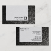 Paneel - Metalen vlok Visitekaartje (Voorkant / Achterkant)