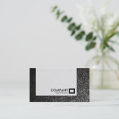 Paneel - Metalen vlok Visitekaartje (Staand voorkant)