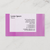Paneel - Roze glas Visitekaartje (Achterkant)
