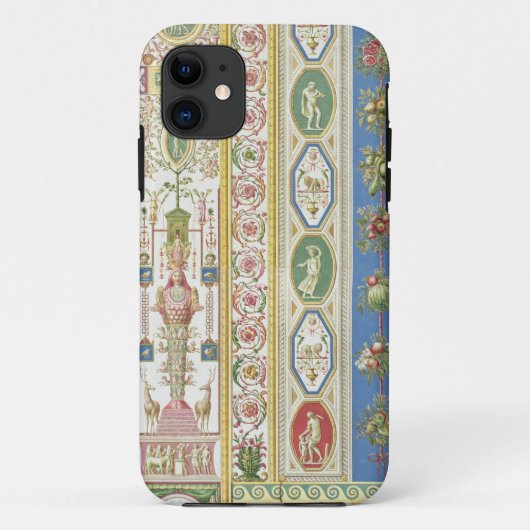 Paneel uit de Raphael Loggia in het Vaticaan, grav Case-Mate iPhone Case (Achterkant)