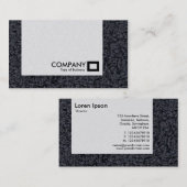 Paneel - Wollig Tapijt 01 Visitekaartje (Voorkant / Achterkant)