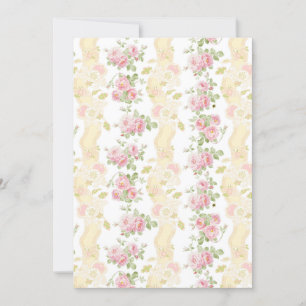 Paneelkaart Paulette Toile Streep boterbloem Kaart