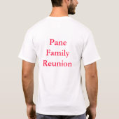 PaneFamilyReunion T-shirt (Achterkant)