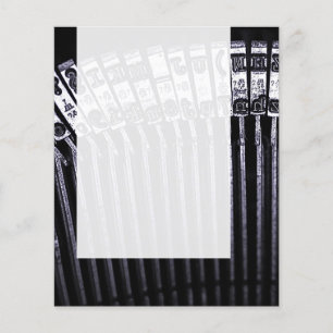 Panel 023 — Typewriter Flyer