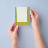 Panel 032 - Geel en groen mineraal Flyer (Hand)