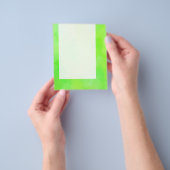 Panel 042 - Gekleurd groen II Flyer (Hand)