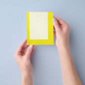 Panel 043 - geverfd geel flyer (Hand)