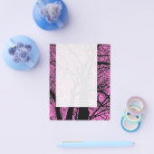 Panel 057 - High Contrast Tree - FF66CC Flyer (Enkel)