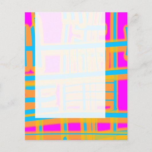 Panel 059 — kleurrijk Abstract Flyer (Voorkant)