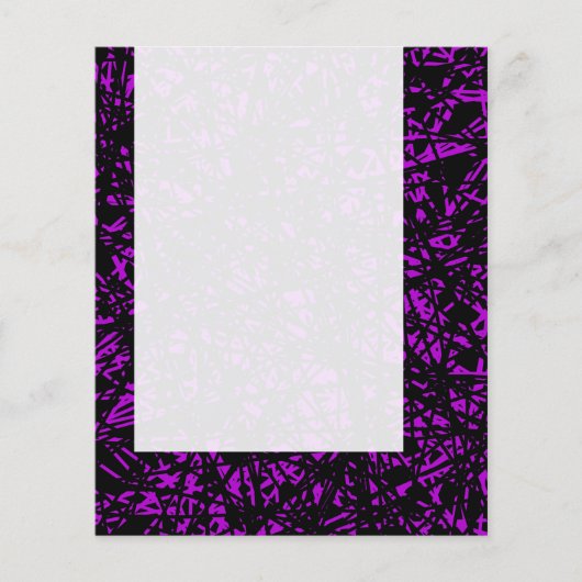 Panel 070 - Abstracte lijnen - Paars Flyer (Voorkant)
