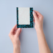 Panel 074 - Abstracte lijnen - Sky Blue Flyer (Hand)