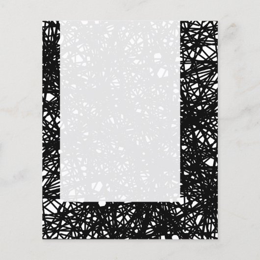 Panel 076 — Abstracte lijnen Flyer (Achterkant)