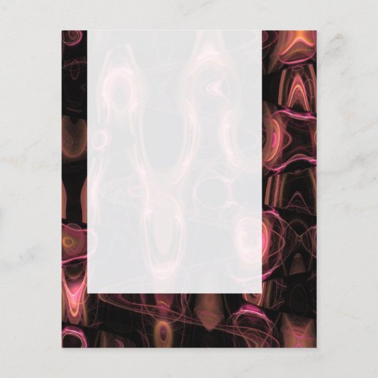 Panel 081 - Fractal Flame Flyer (Achterkant)