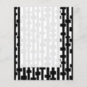 Panel 092 — Abstracte lijnen Flyer (Achterkant)