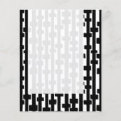 Panel 092 — Abstracte lijnen Flyer (Voorkant)