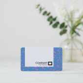 Panel — Abstract 080716(1) Visitekaartje (Staand voorkant)